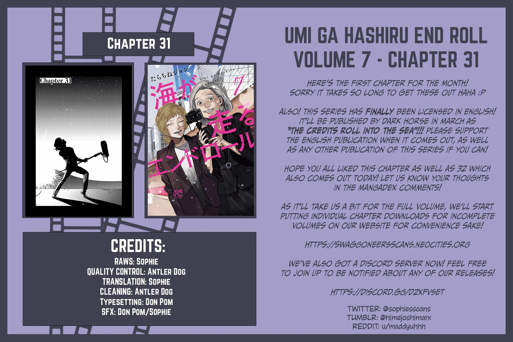 Umi ga Hashiru End Roll Chapter 31 page 65 - 