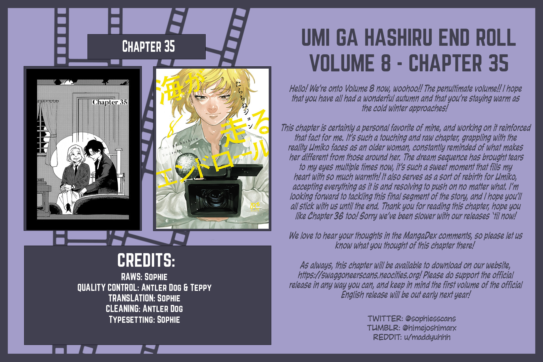 Umi ga Hashiru End Roll Chapter 35 page 31 - 