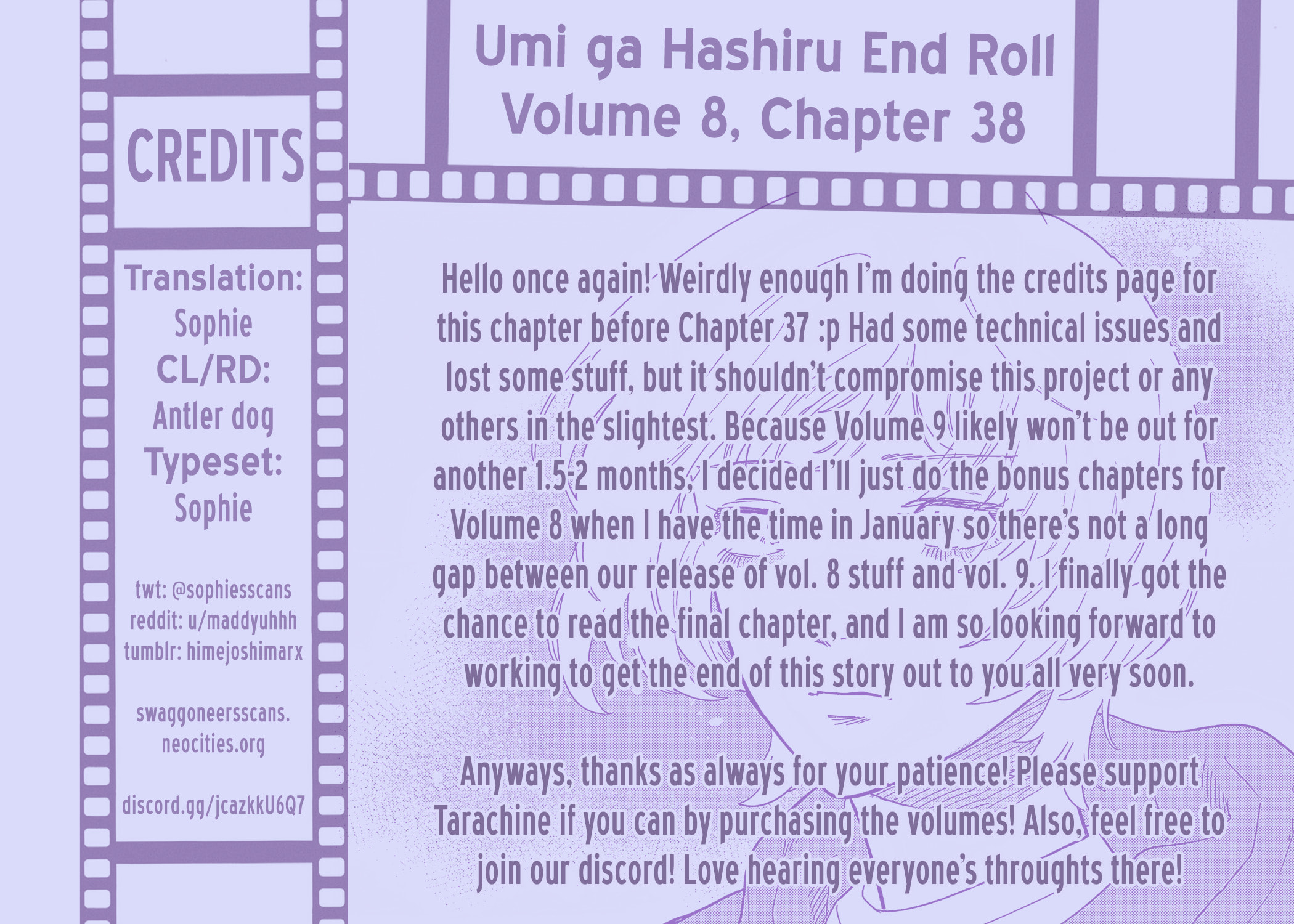 Umi ga Hashiru End Roll Chapter 38 page 33 - 