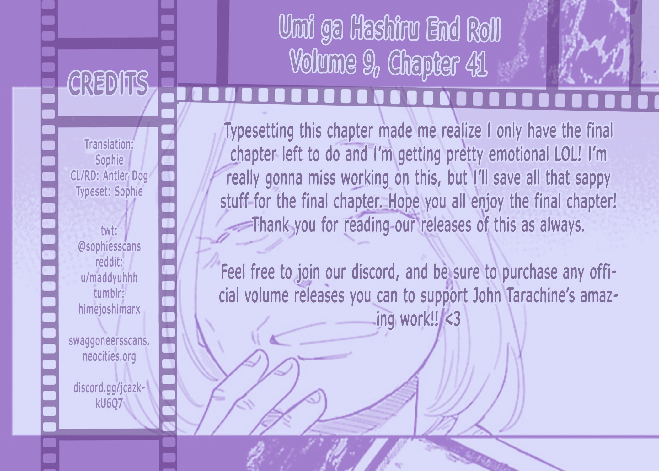 Umi ga Hashiru End Roll Chapter 41 page 32 - 