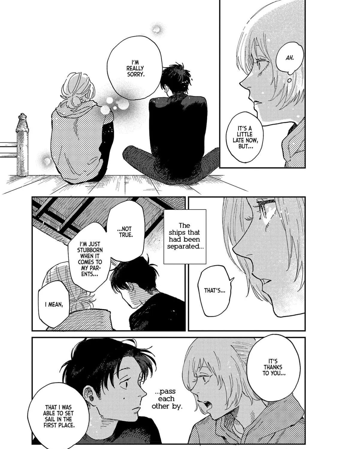 Umi ga Hashiru End Roll Chapter 9 page 17 - 