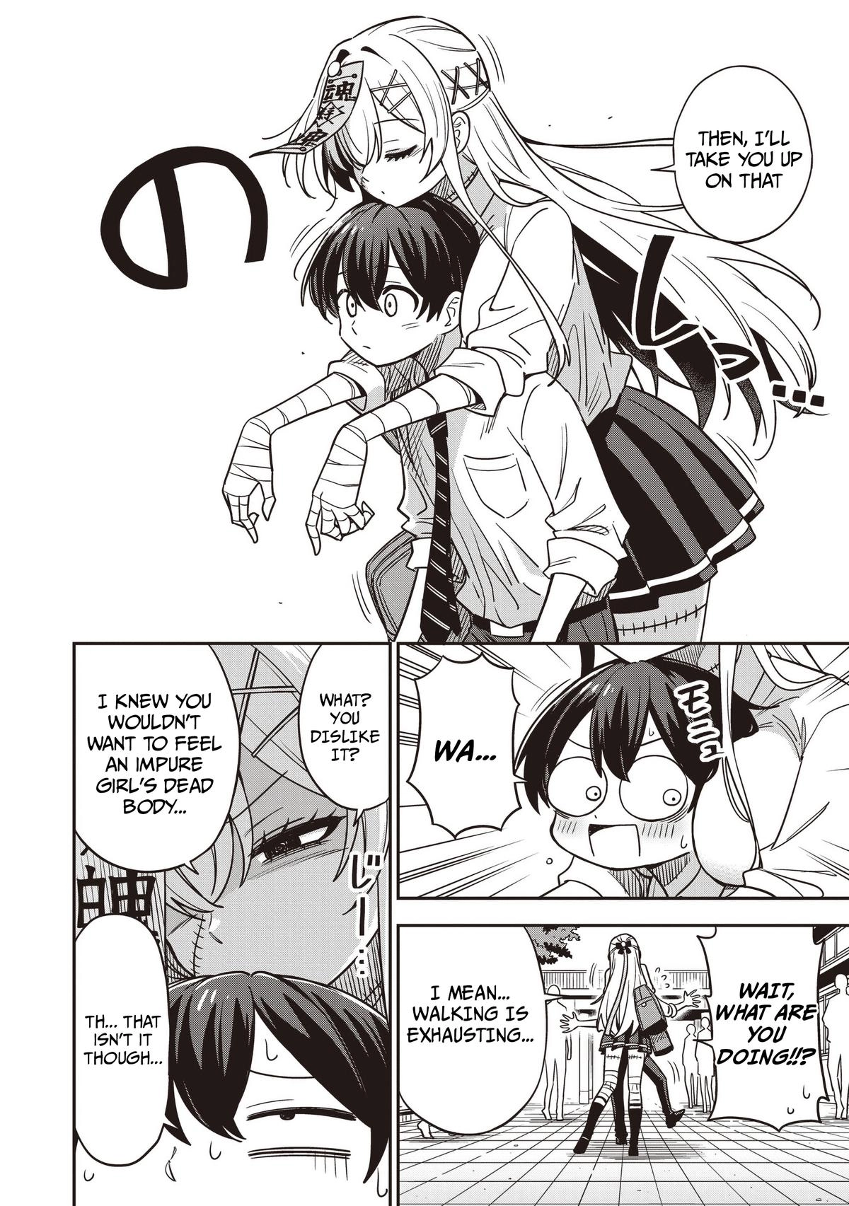 Undead-san no Bukiyou na Seishun Chapter 7 page 6 - 