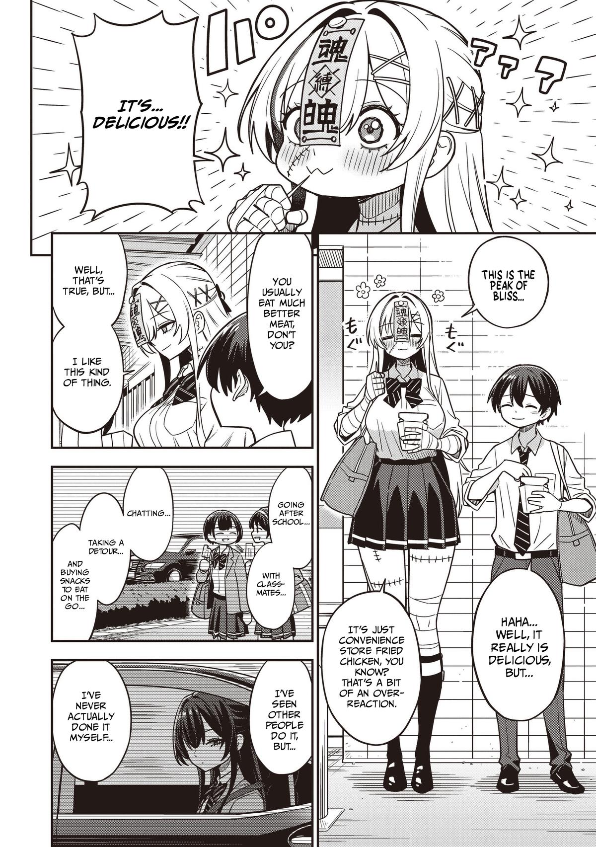 Undead-san no Bukiyou na Seishun Chapter 8 page 6 - 