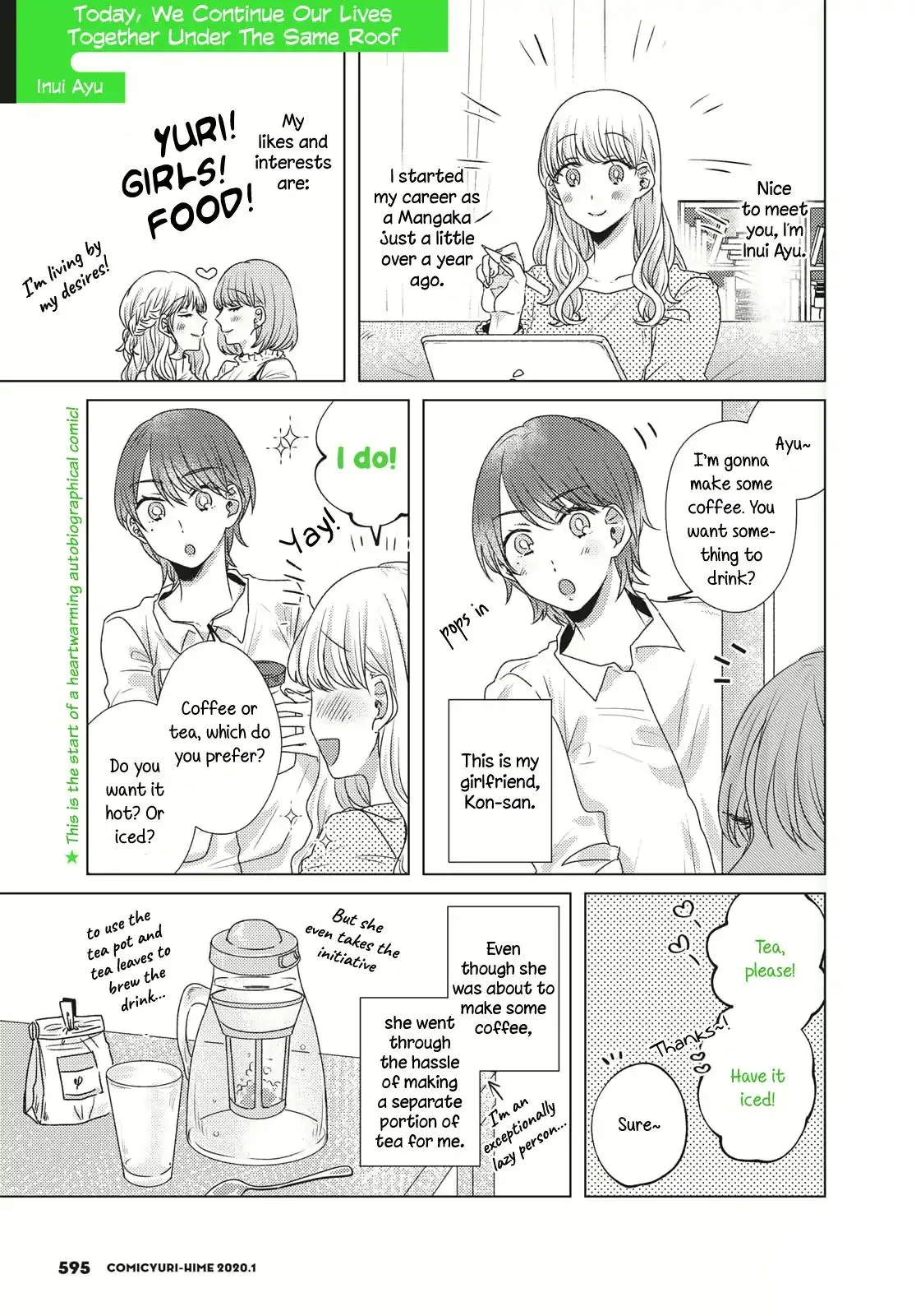 Under One Roof Today Chapter 1 page 1 - 