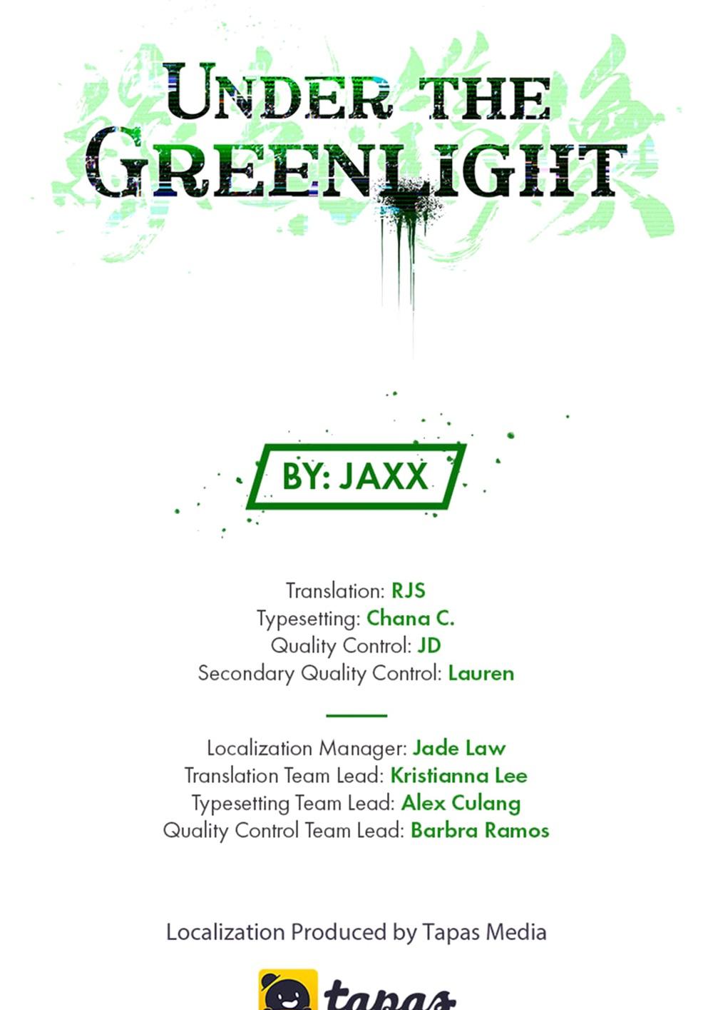 Under the Green Light Chapter 1.1 page 34 - 