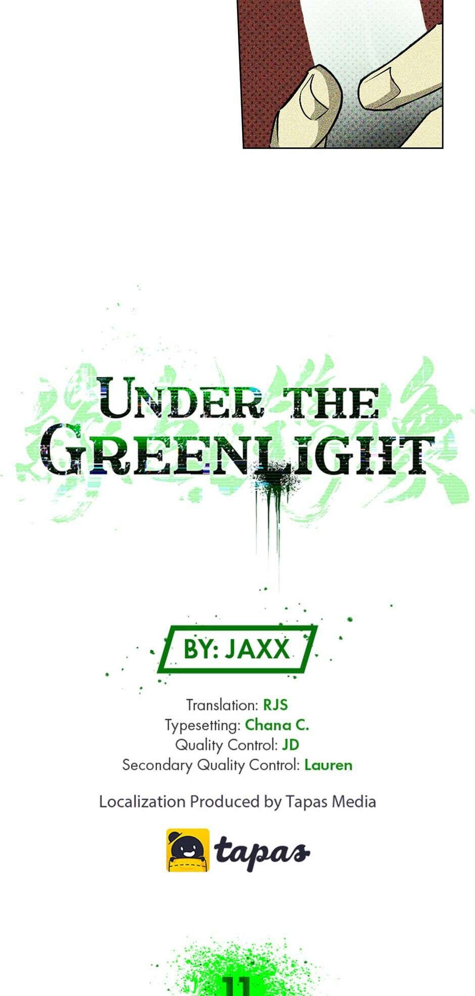 Under the Green Light Chapter 11 page 20 - 