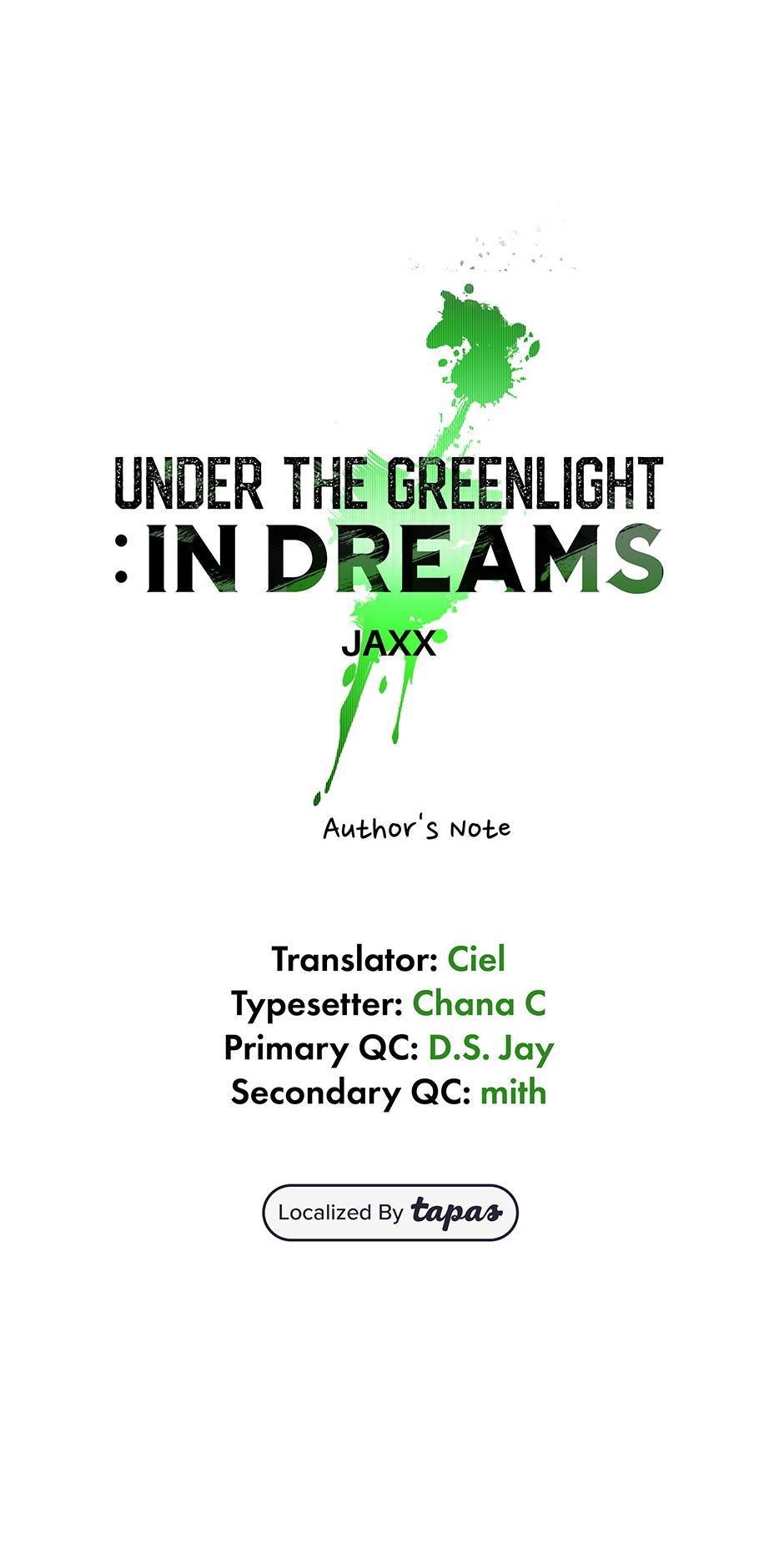 Under the Green Light Chapter 78.5 page 1 - 