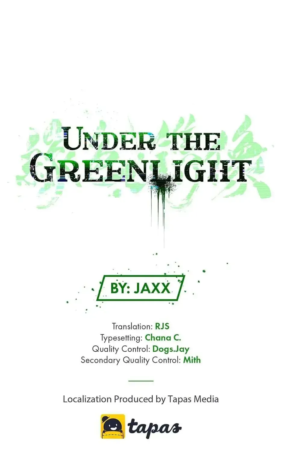 Under the Greenlight Chapter 26.5 page 1 - 