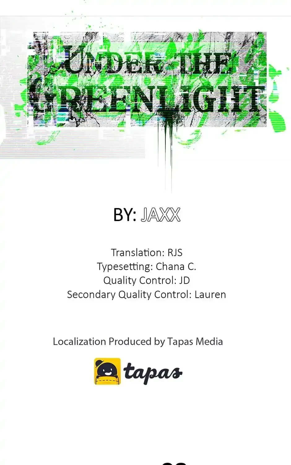Under the Greenlight Chapter 3 page 1 - 