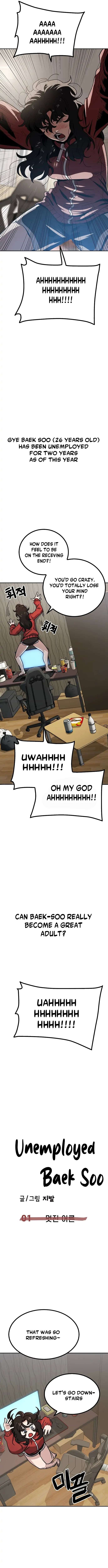 Unemployed Baek-soon Chapter 1 page 12 - 