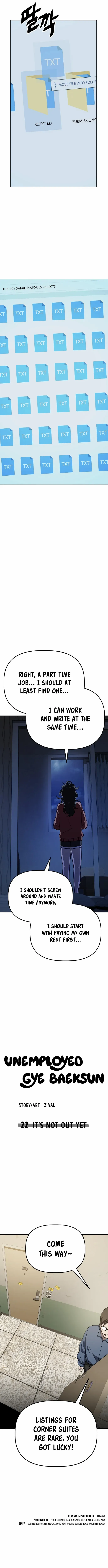 Unemployed Baek-soon Chapter 22 page 9 - 