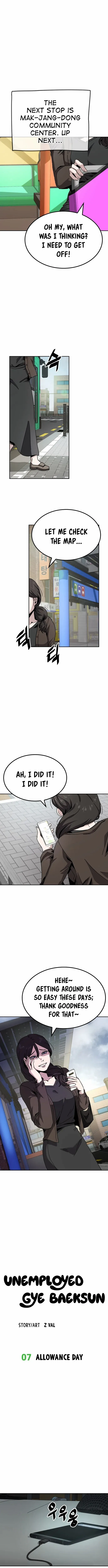 Unemployed Baek-soon Chapter 7 page 5 - 