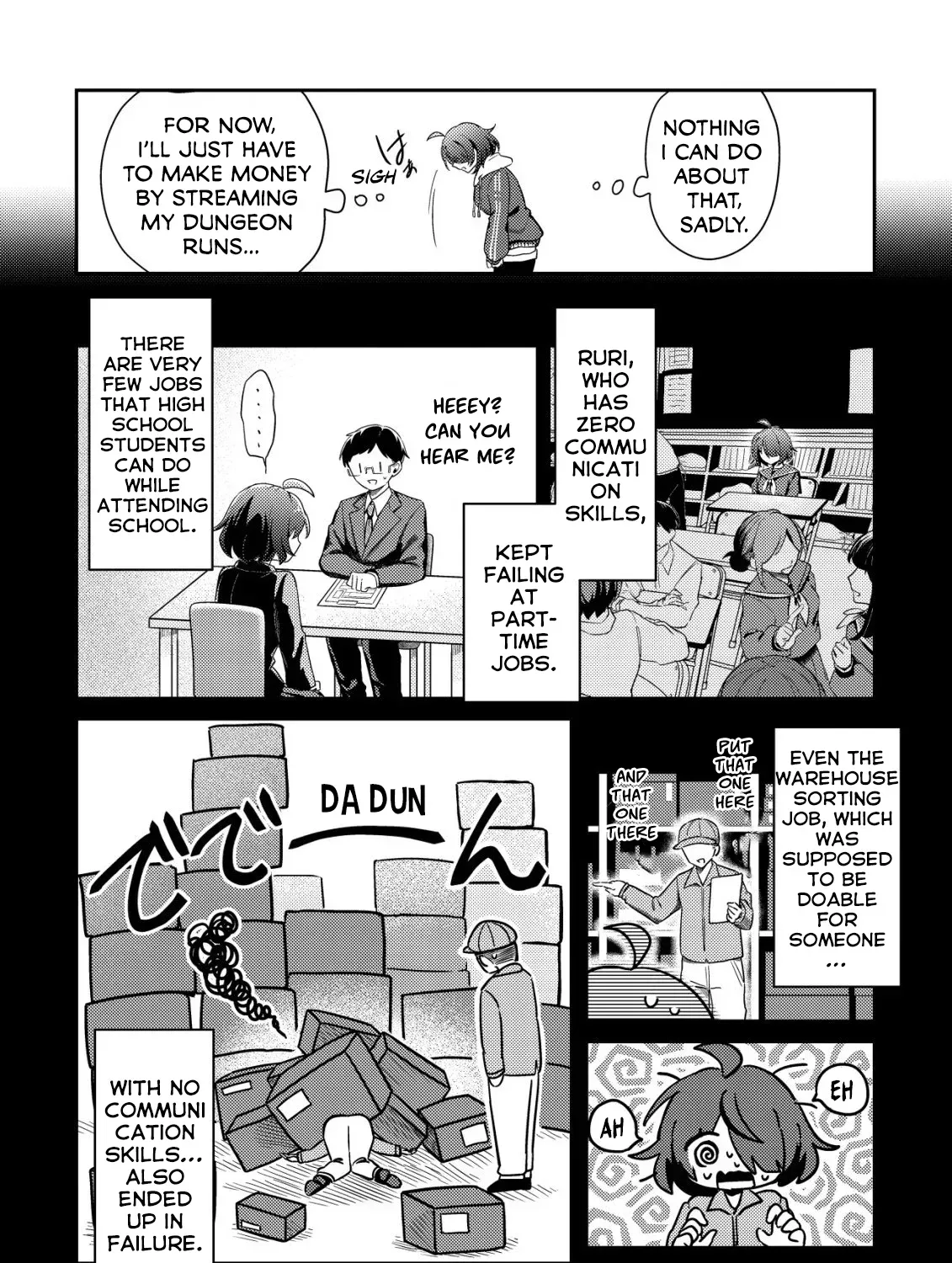 [Unfortunate News] An Otaku Girl With Zero Communication Skill One-Punches a Dragon, Saves a Famous Streamer, and Goes Viral Against Her Will Chapter 1 page 33 - 