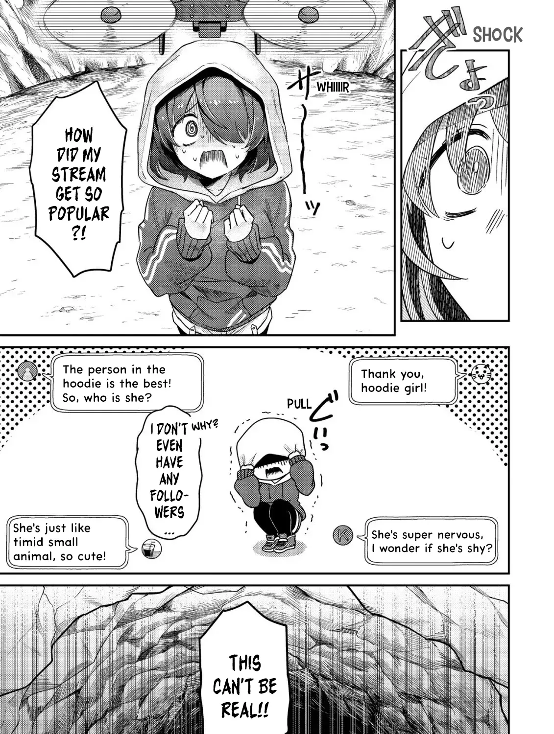 [Unfortunate News] An Otaku Girl With Zero Communication Skill One-Punches a Dragon, Saves a Famous Streamer, and Goes Viral Against Her Will Chapter 1 page 7 - 