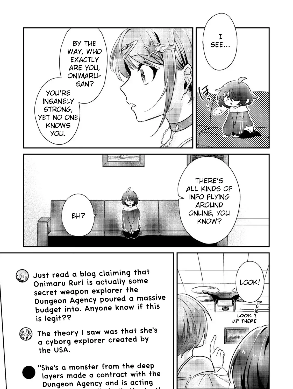 [Unfortunate News] An Otaku Girl With Zero Communication Skill One-Punches a Dragon, Saves a Famous Streamer, and Goes Viral Against Her Will Chapter 2 page 15 - 