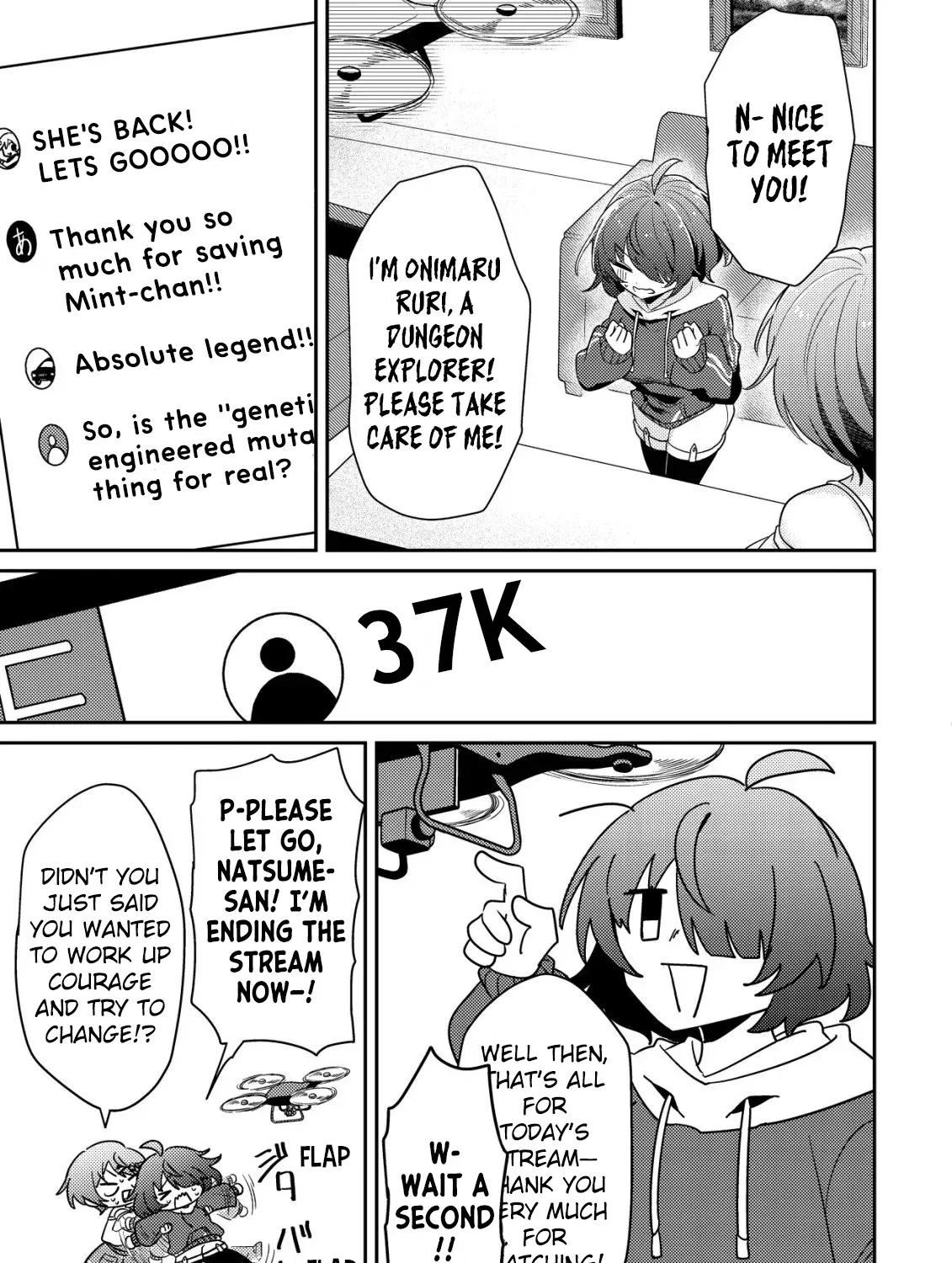 [Unfortunate News] An Otaku Girl With Zero Communication Skill One-Punches a Dragon, Saves a Famous Streamer, and Goes Viral Against Her Will Chapter 2 page 27 - 