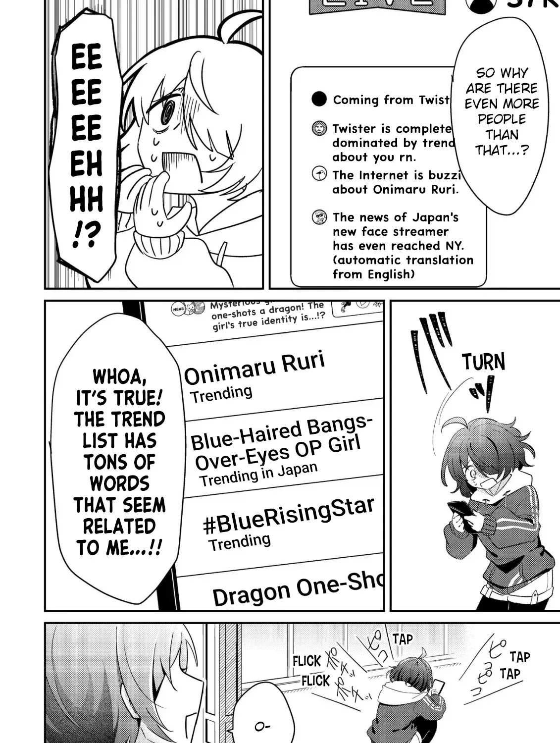 [Unfortunate News] An Otaku Girl With Zero Communication Skill One-Punches a Dragon, Saves a Famous Streamer, and Goes Viral Against Her Will Chapter 2 page 33 - 