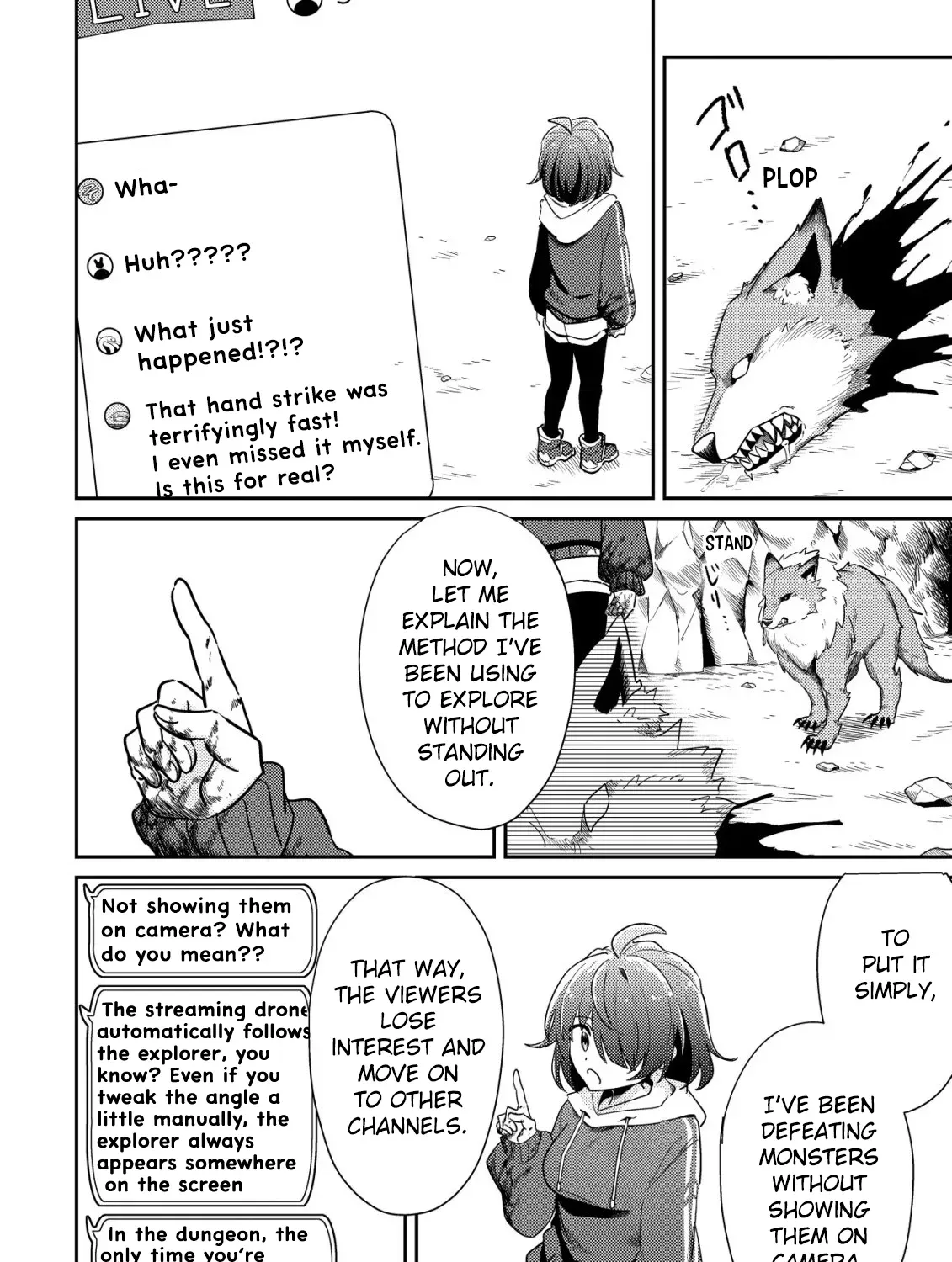 [Unfortunate News] An Otaku Girl With Zero Communication Skill One-Punches a Dragon, Saves a Famous Streamer, and Goes Viral Against Her Will Chapter 3 page 21 - 