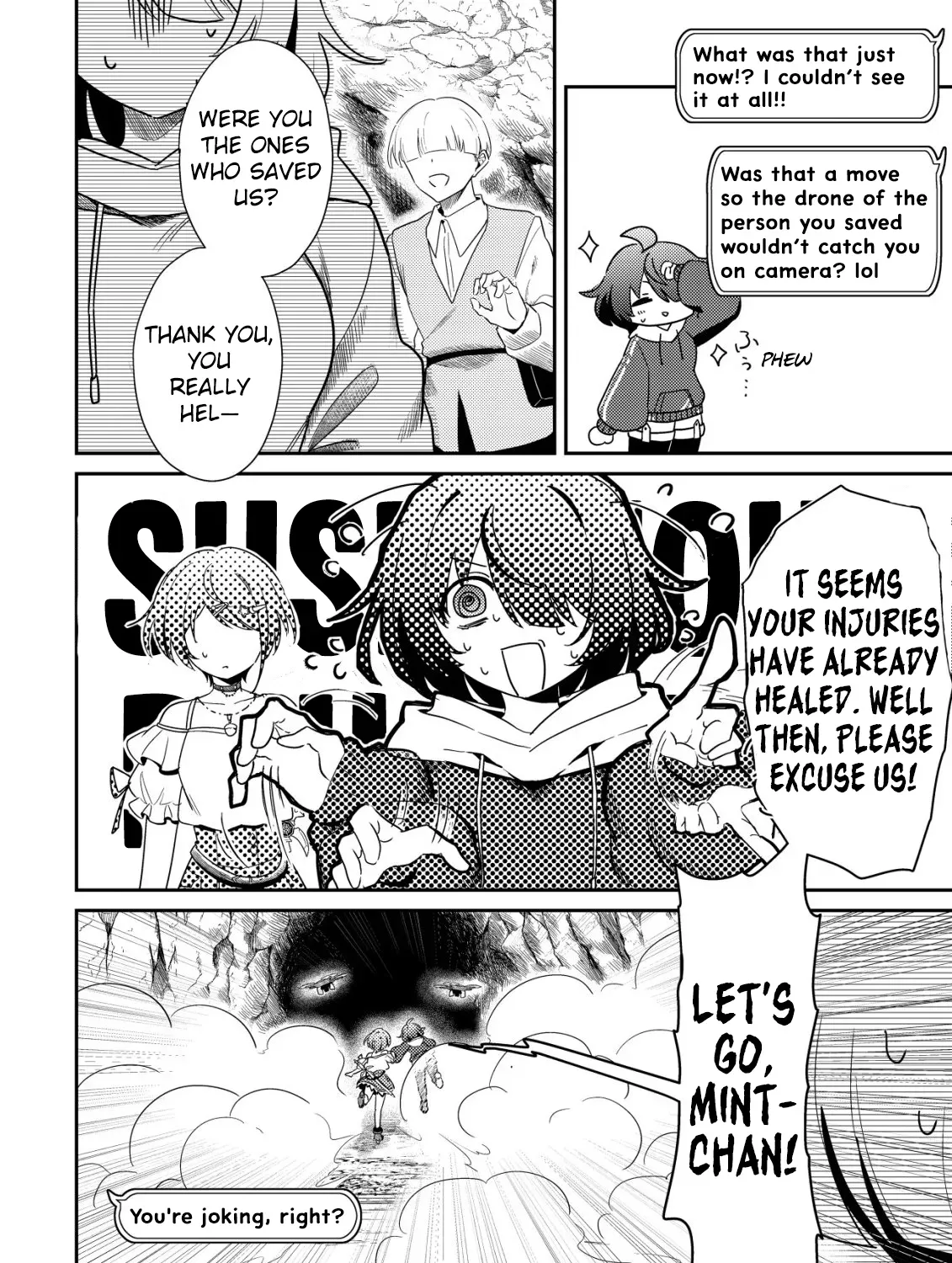 [Unfortunate News] An Otaku Girl With Zero Communication Skill One-Punches a Dragon, Saves a Famous Streamer, and Goes Viral Against Her Will Chapter 4 page 13 - 