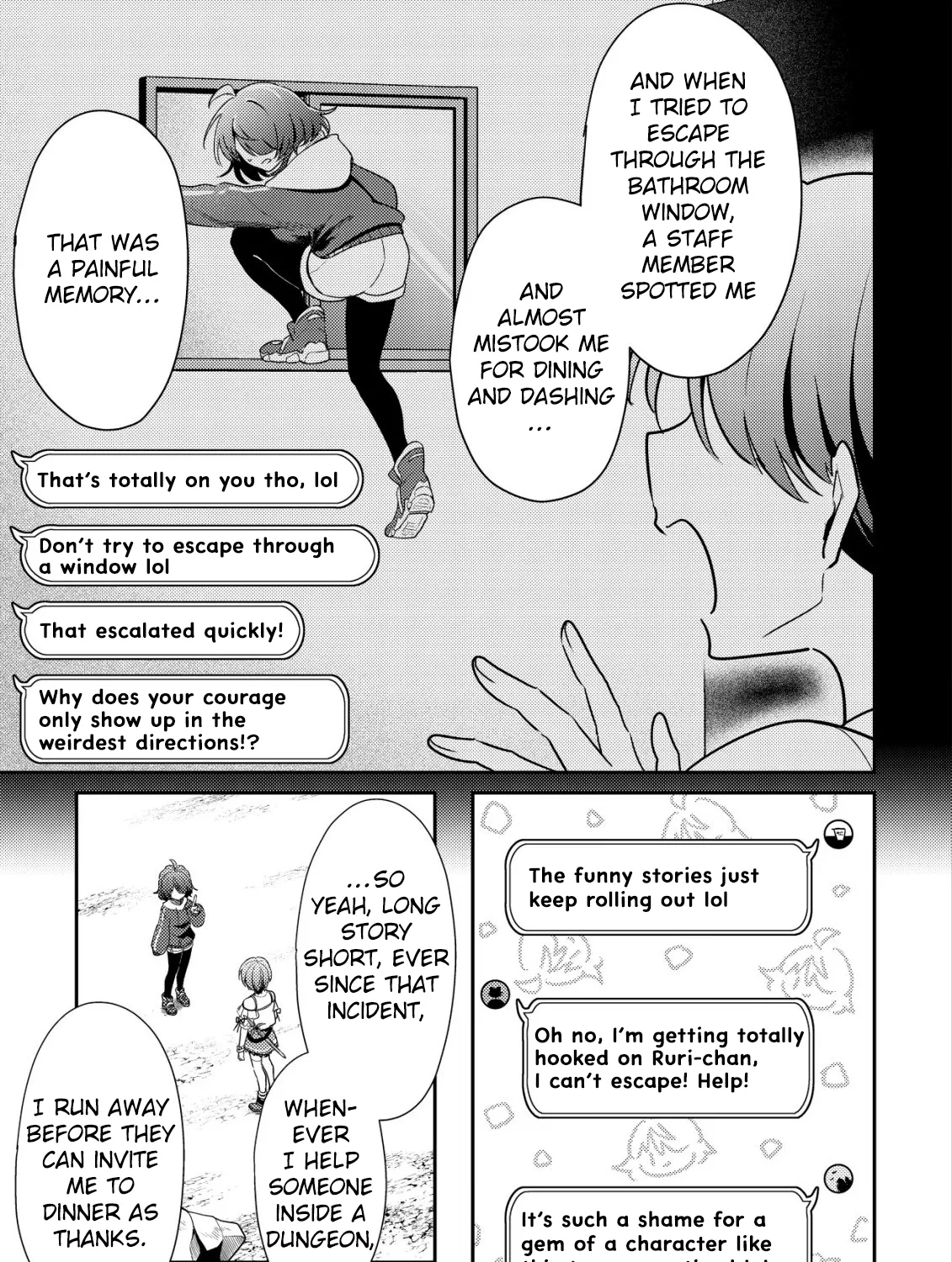 [Unfortunate News] An Otaku Girl With Zero Communication Skill One-Punches a Dragon, Saves a Famous Streamer, and Goes Viral Against Her Will Chapter 4 page 27 - 