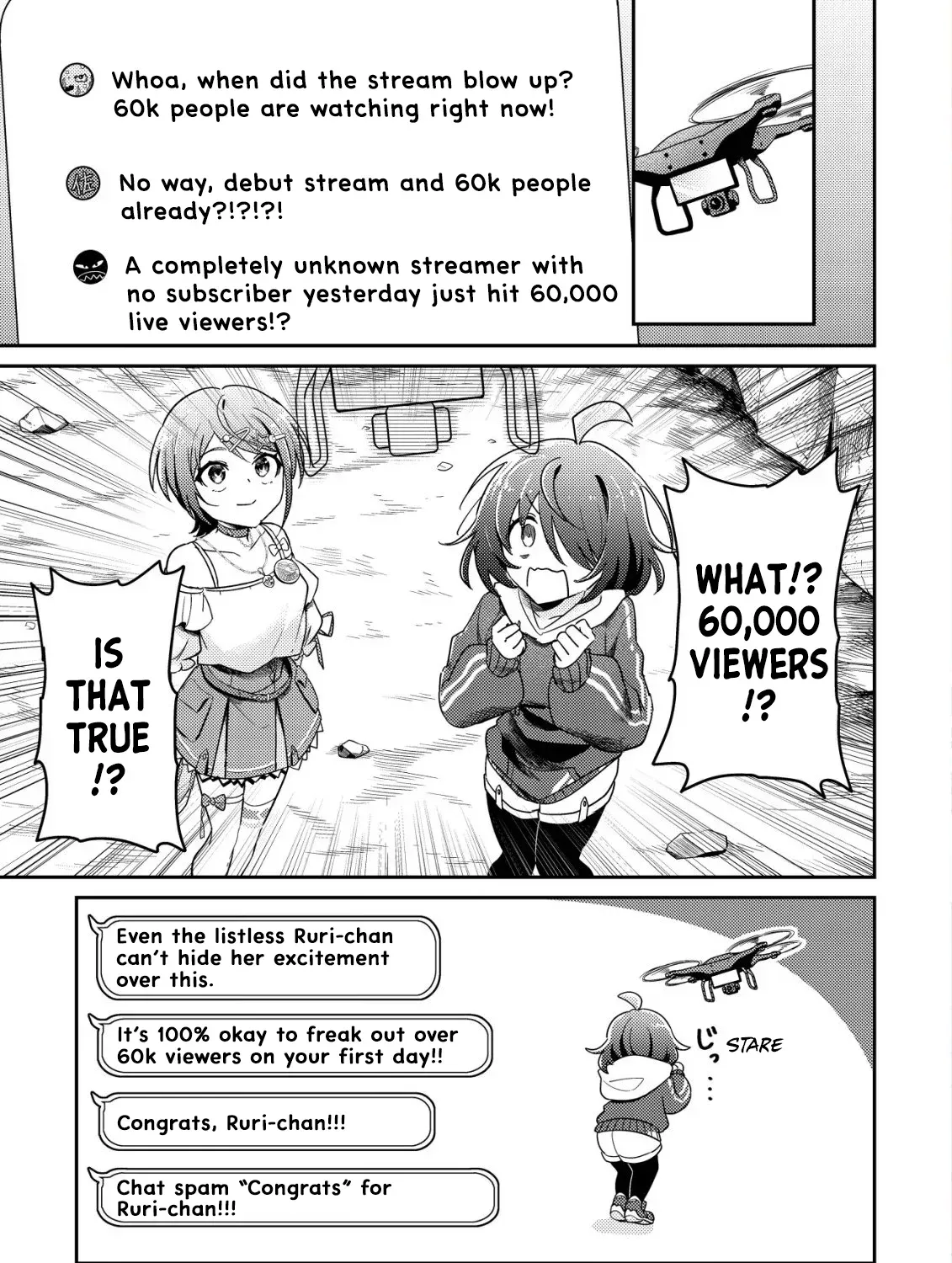 [Unfortunate News] An Otaku Girl With Zero Communication Skill One-Punches a Dragon, Saves a Famous Streamer, and Goes Viral Against Her Will Chapter 5 page 3 - 