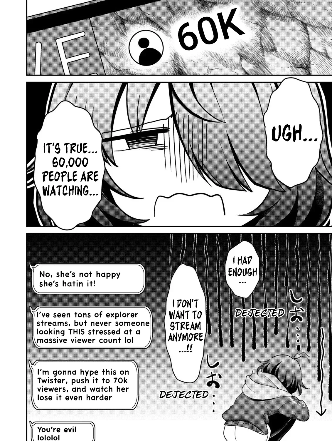 [Unfortunate News] An Otaku Girl With Zero Communication Skill One-Punches a Dragon, Saves a Famous Streamer, and Goes Viral Against Her Will Chapter 5 page 5 - 
