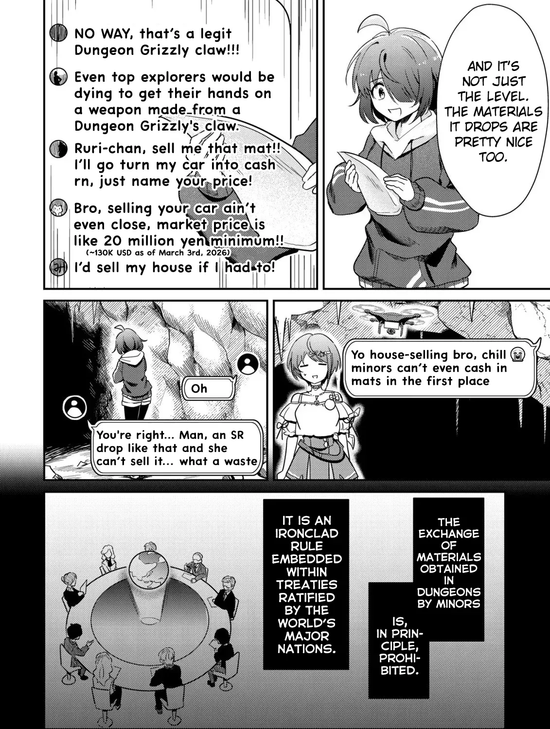 [Unfortunate News] An Otaku Girl With Zero Communication Skill One-Punches a Dragon, Saves a Famous Streamer, and Goes Viral Against Her Will Chapter 5 page 45 - 