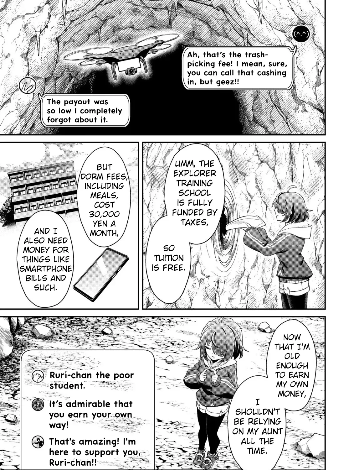 [Unfortunate News] An Otaku Girl With Zero Communication Skill One-Punches a Dragon, Saves a Famous Streamer, and Goes Viral Against Her Will Chapter 6 page 15 - 