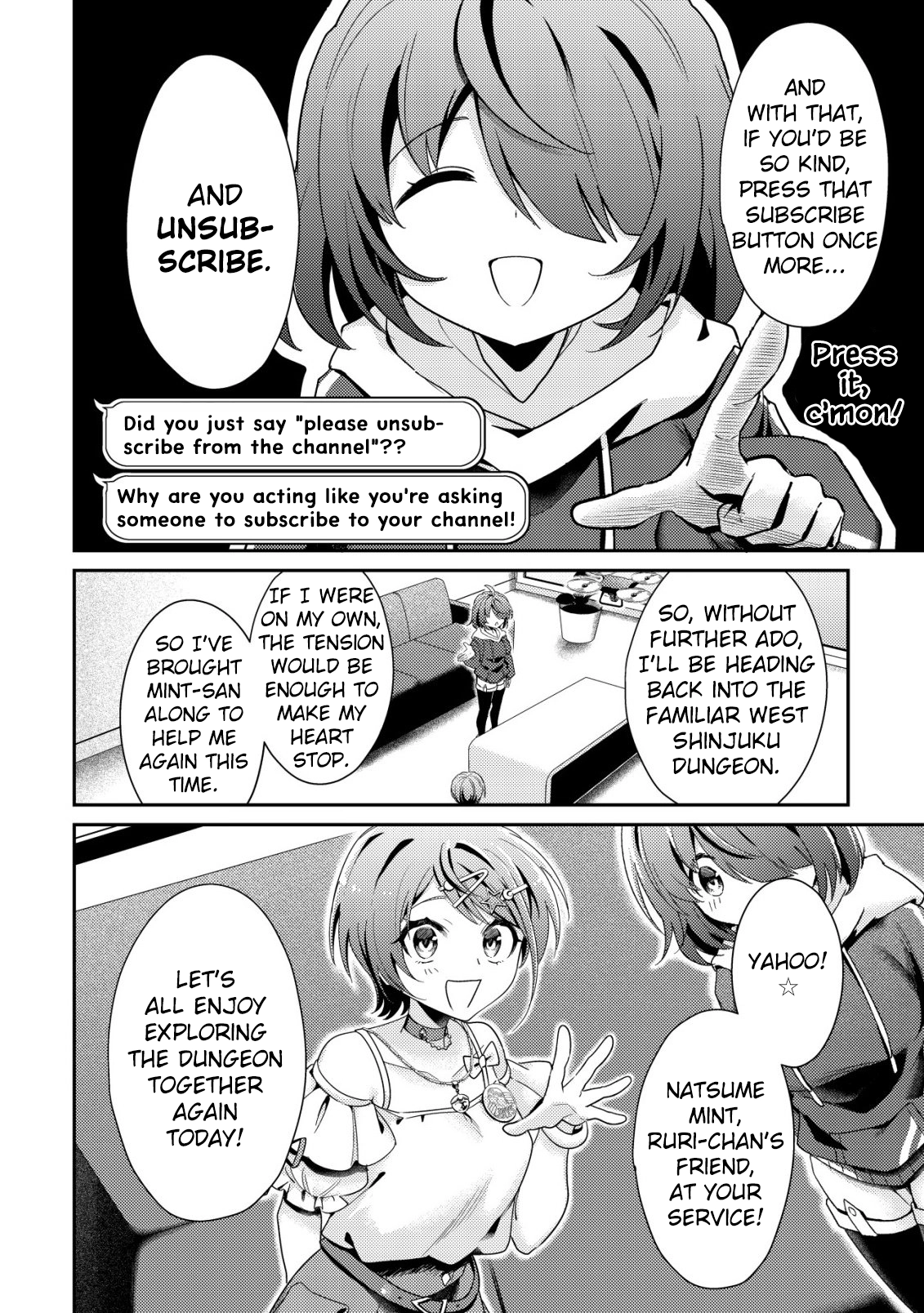 [Unfortunate News] An Otaku Girl With Zero Communication Skill One-Punches a Dragon, Saves a Famous Streamer, and Goes Viral Against Her Will Chapter 7 page 13 - 