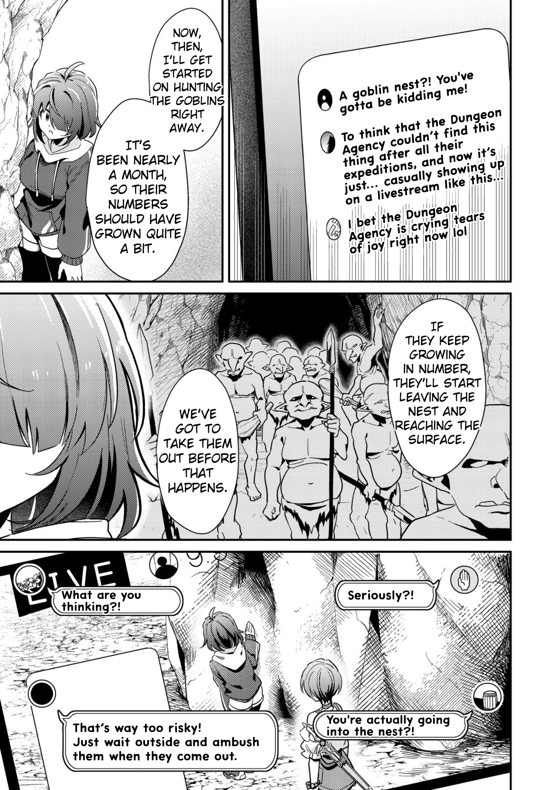 [Unfortunate News] An Otaku Girl With Zero Communication Skill One-Punches a Dragon, Saves a Famous Streamer, and Goes Viral Against Her Will Chapter 7 page 22 - 