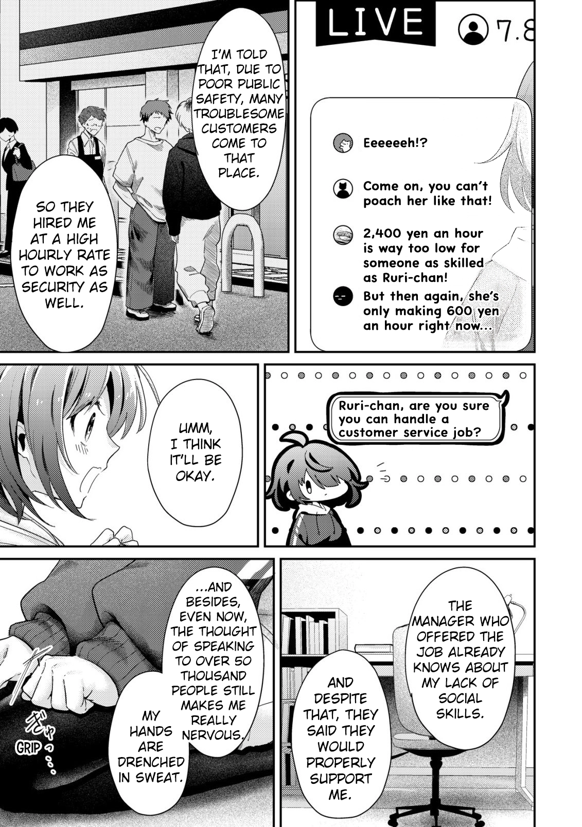 [Unfortunate News] An Otaku Girl With Zero Communication Skill One-Punches a Dragon, Saves a Famous Streamer, and Goes Viral Against Her Will Chapter 7 page 6 - 