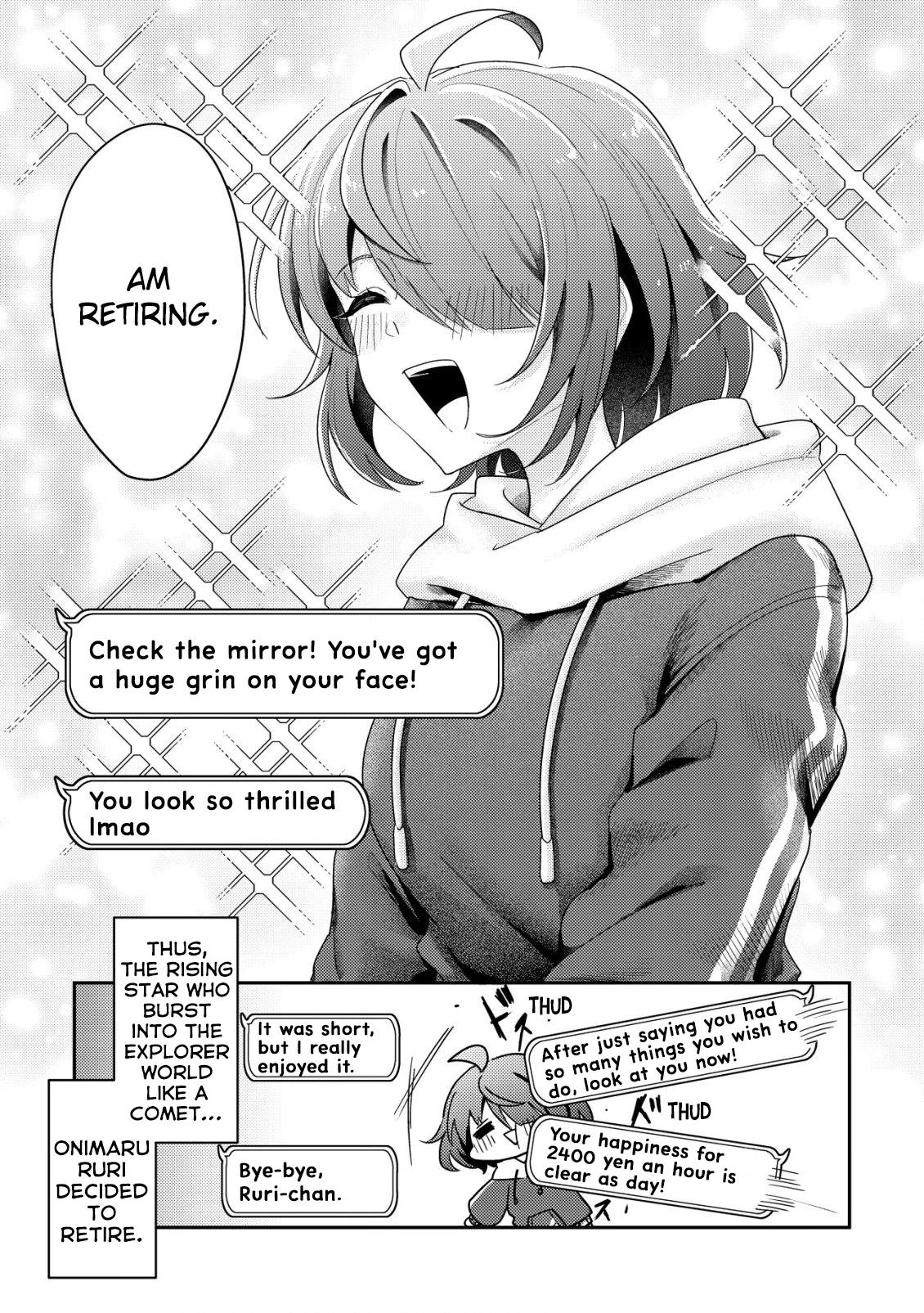 [Unfortunate News] An Otaku Girl With Zero Communication Skill One-Punches a Dragon, Saves a Famous Streamer, and Goes Viral Against Her Will Chapter 7 page 8 - 