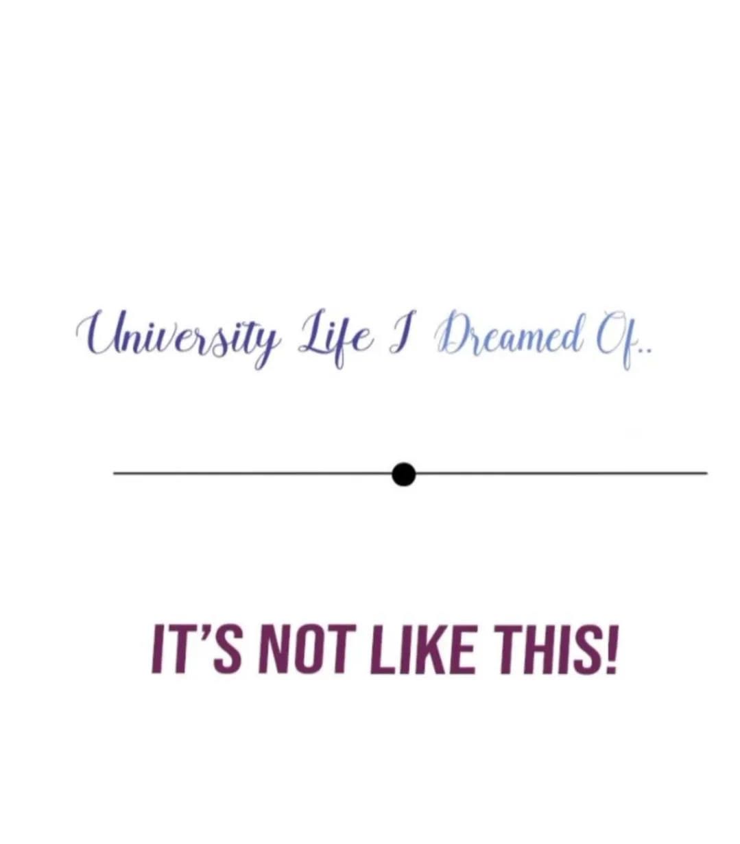 University Life I Dreamed of... It