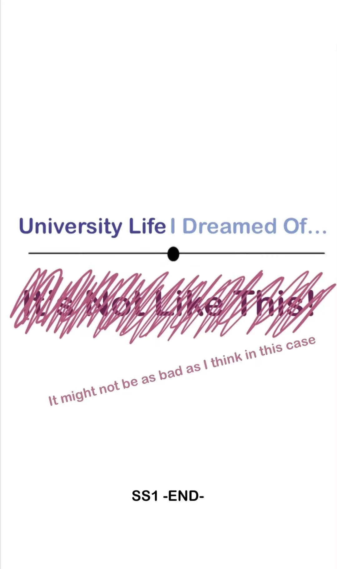 University Life I Dreamed of... It