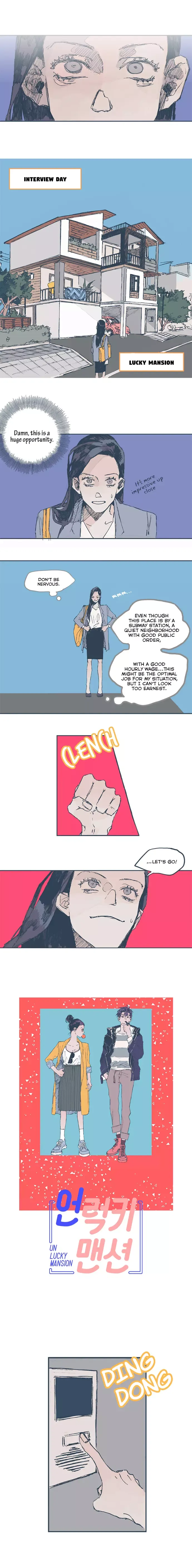 Unlucky Mansion Chapter 2 page 6 - 
