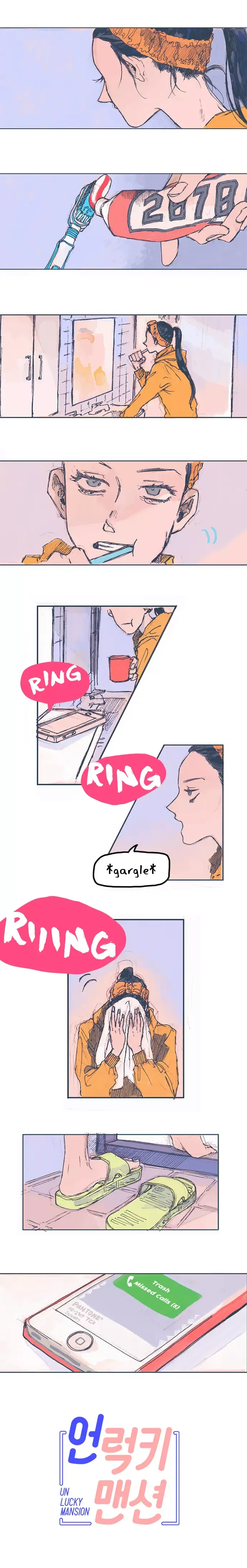 Unlucky Mansion Chapter 3 page 2 - 