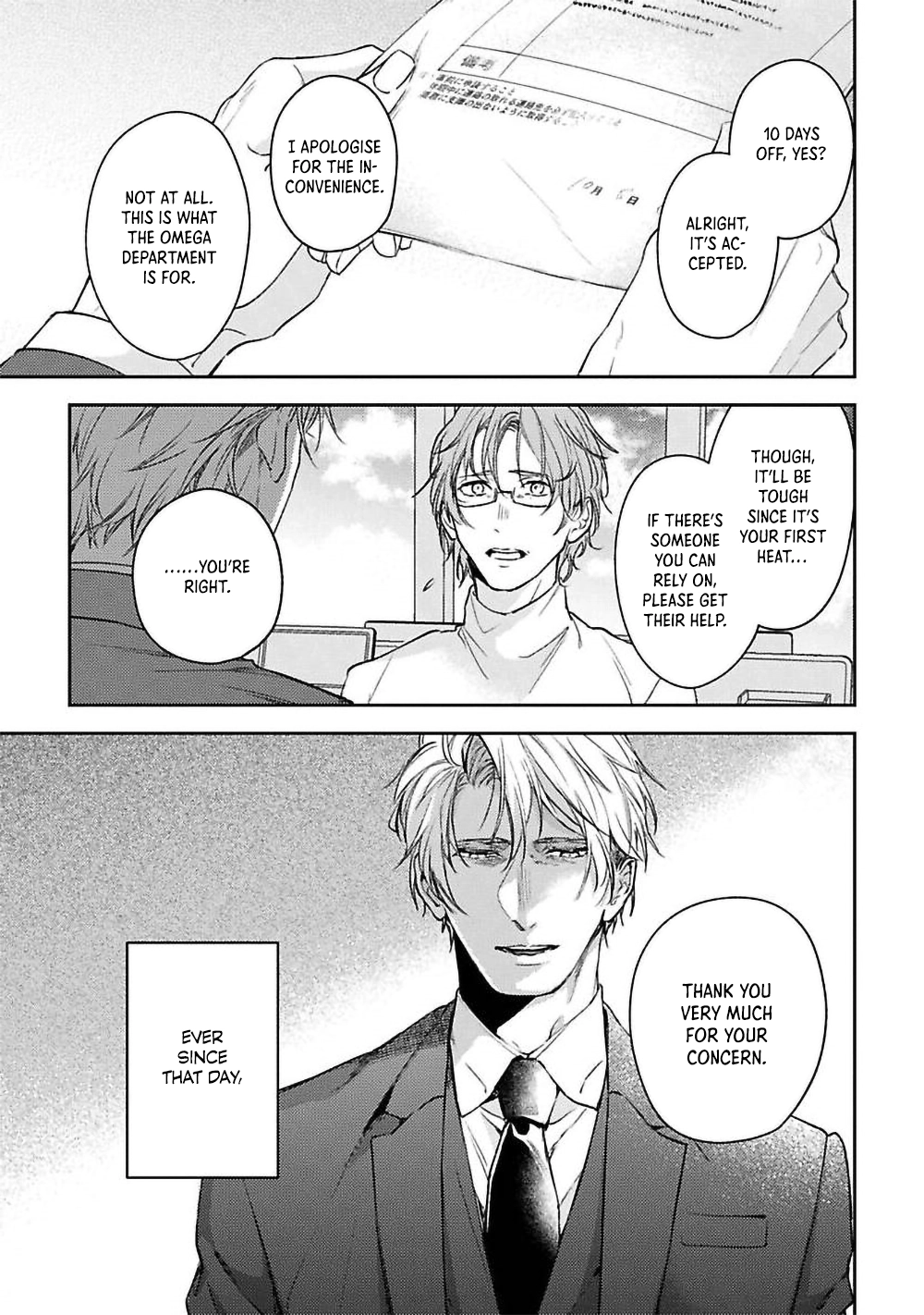 Unmei Sura mo Kokyuu wo Tomete Chapter 5 page 1 - 