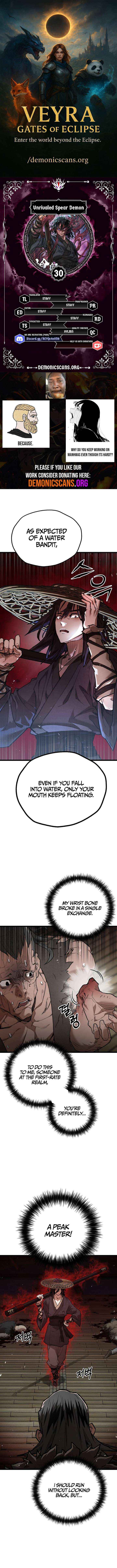 Unrivaled Spear Demon Chapter 30 page 1 - 