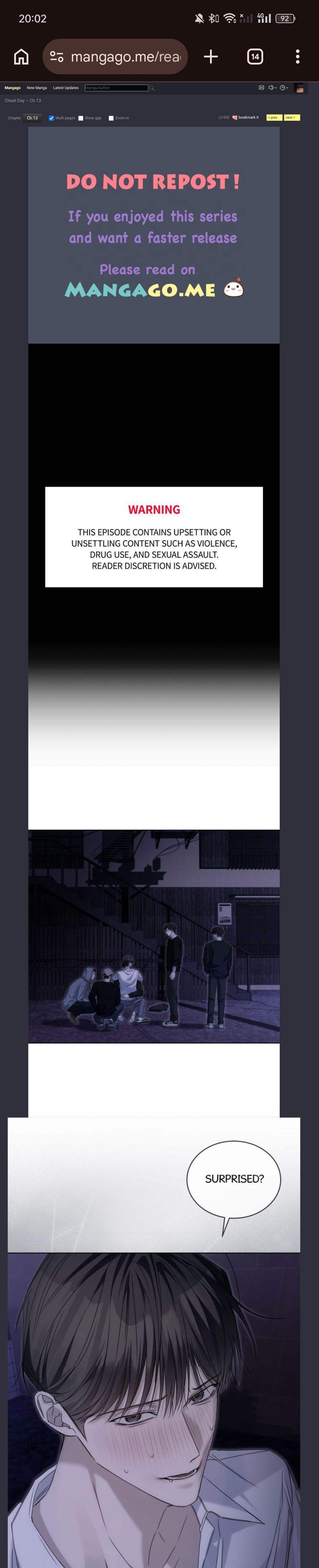 Unsleep Chapter 68.2 page 3 - 