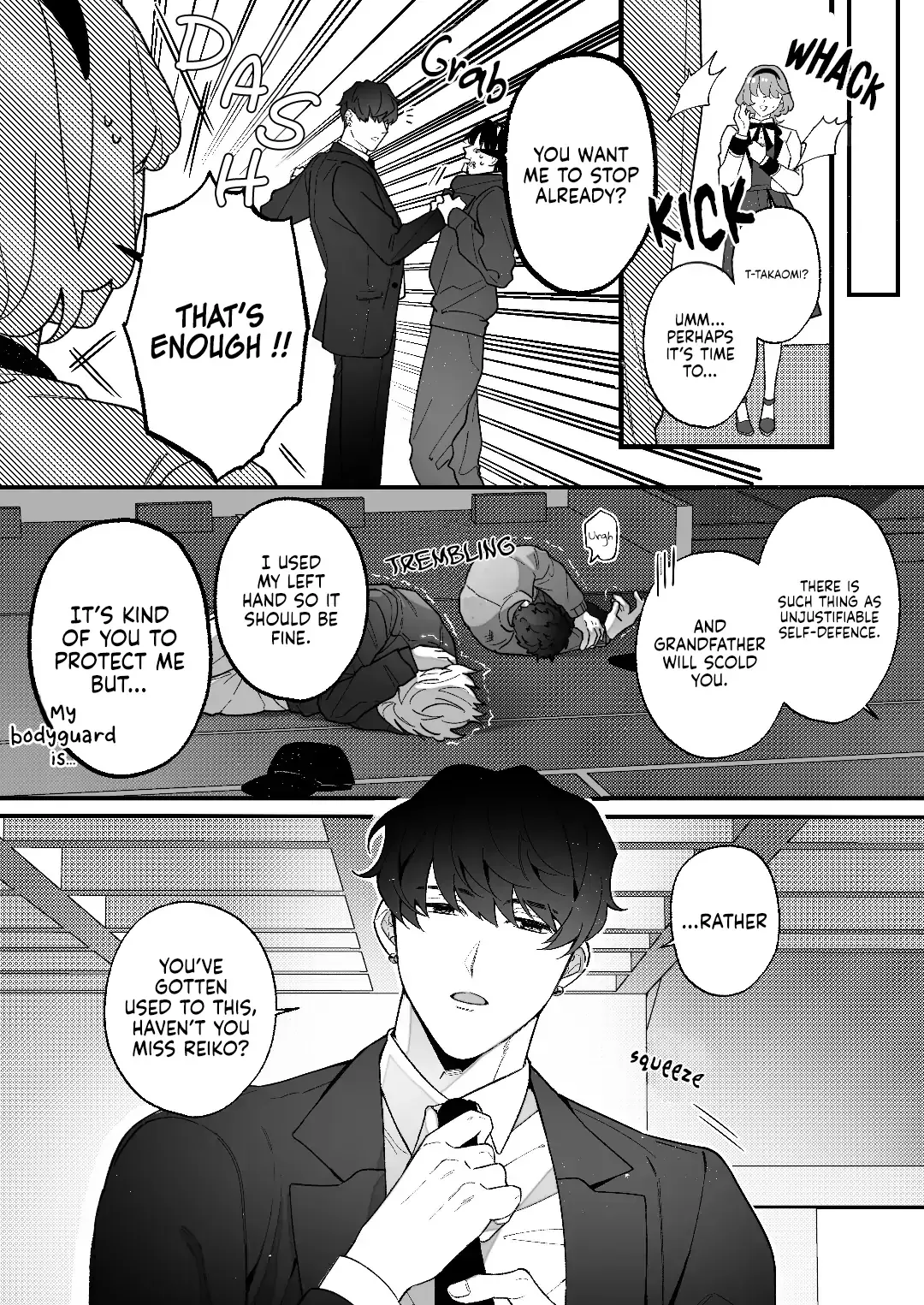 Until the Obedient Bodyguard Exposes the Body and the Lie of the Fake Lady Chapter 1 page 9 - 