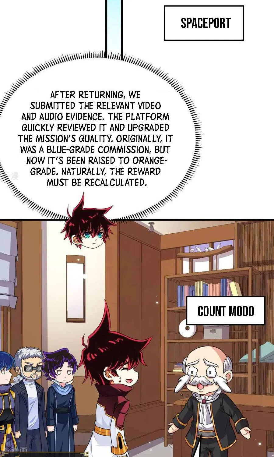 Upgrade Completed, Captain Chapter 133 page 37 - 