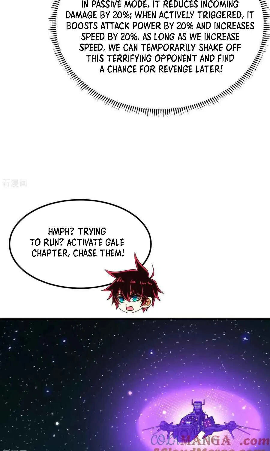 Upgrade Completed, Captain Chapter 135 page 6 - 