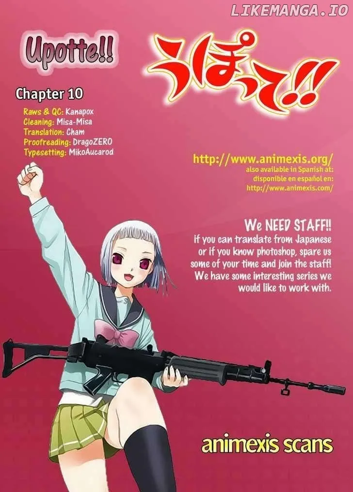 Upotte!!  Manga Chapter 10 page 1 - 