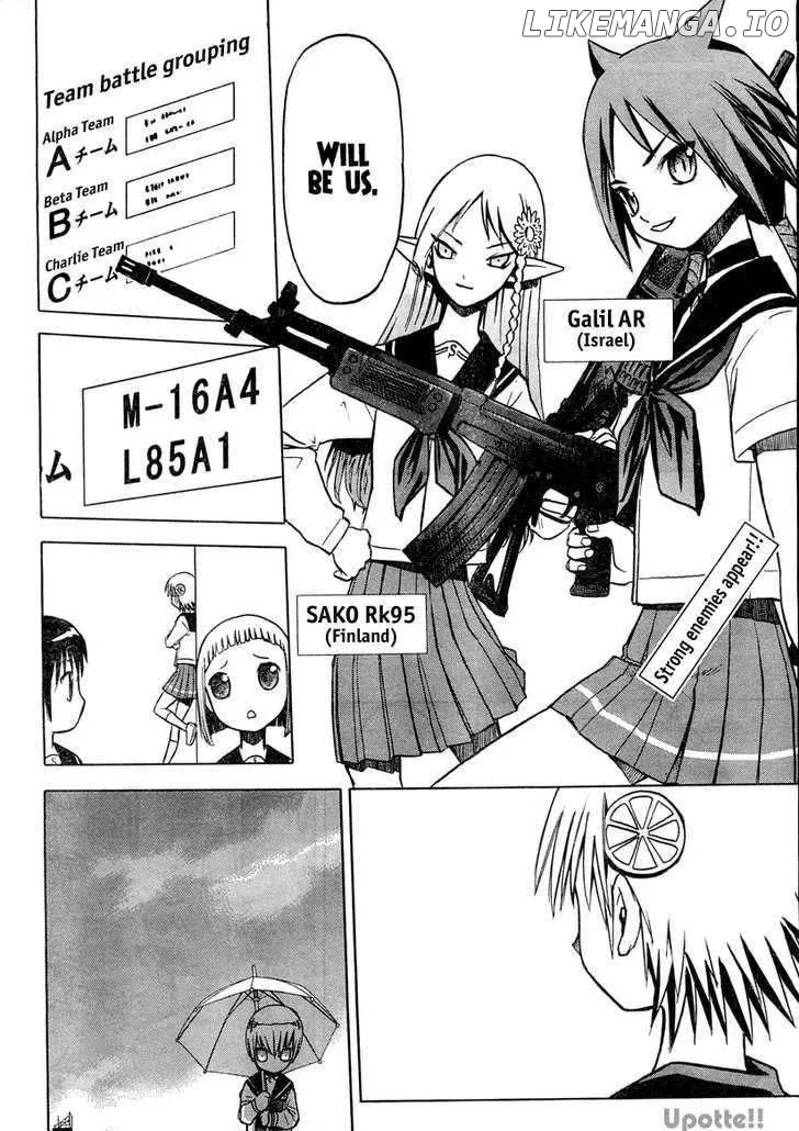 Upotte!!  Manga Chapter 10 page 15 - 