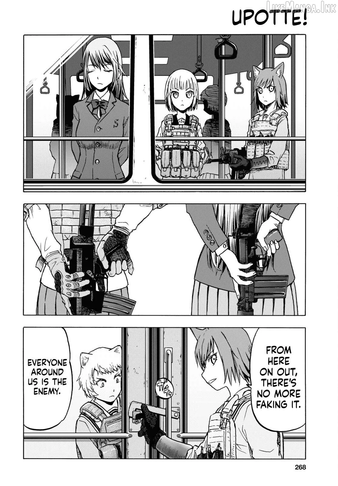 Upotte!!  Manga Chapter 109 page 20 - 