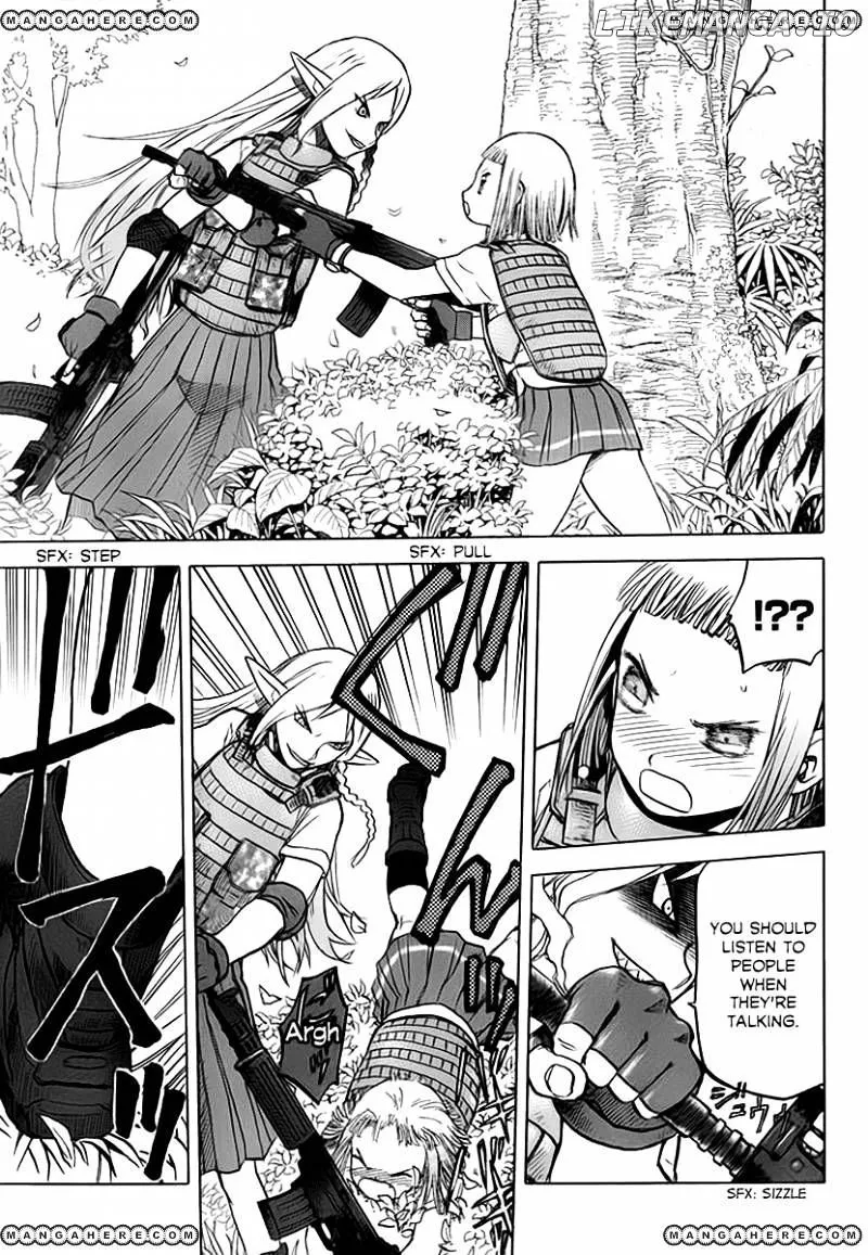 Upotte!!  Manga Chapter 14 page 6 - 