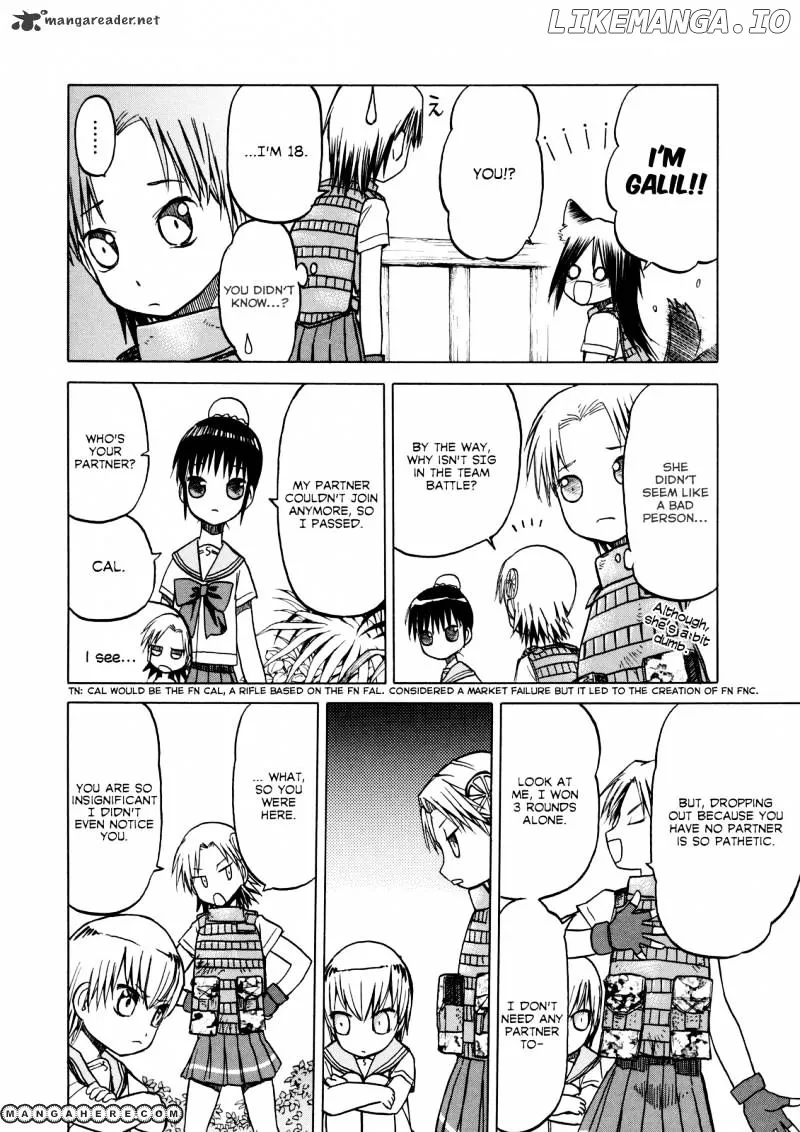 Upotte!!  Manga Chapter 16 page 4 - 
