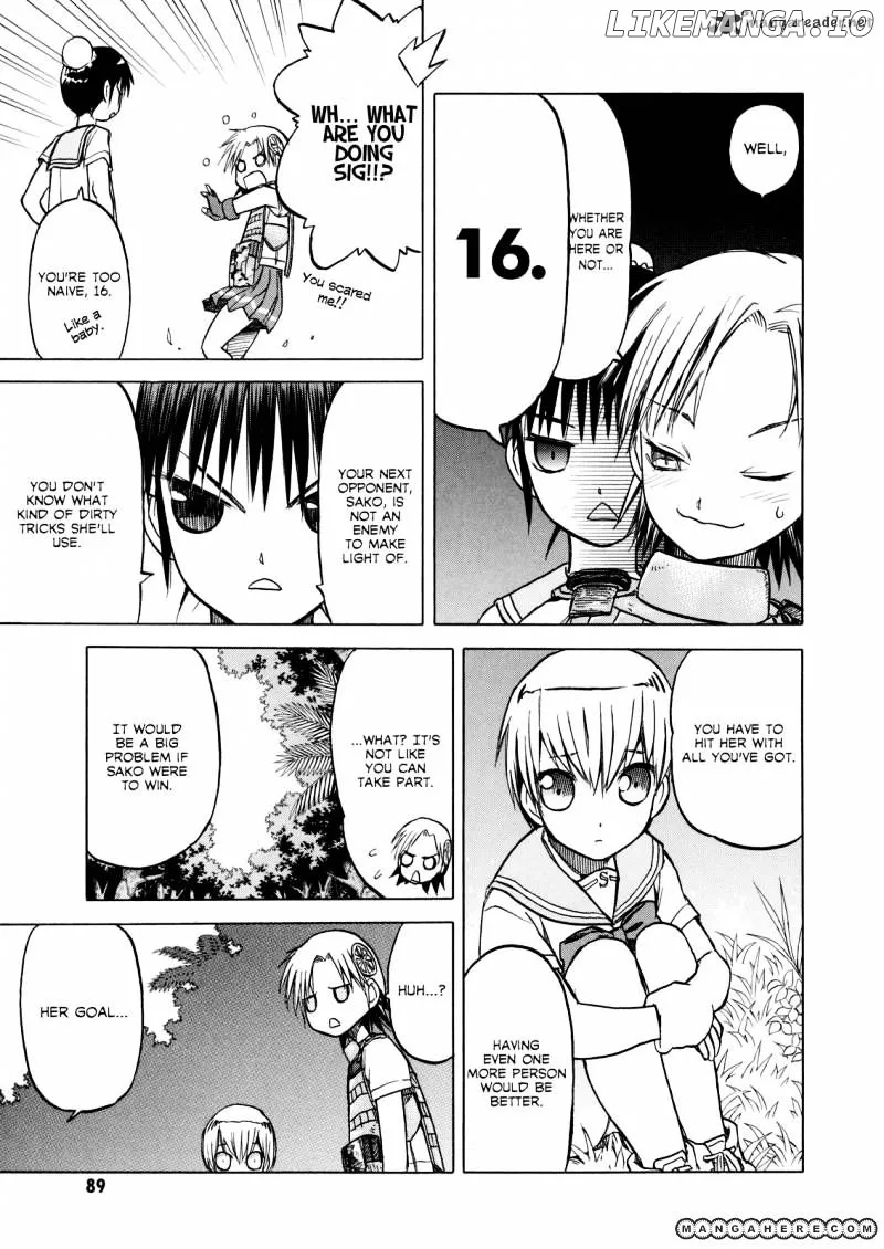Upotte!!  Manga Chapter 16 page 5 - 