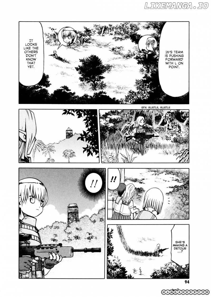 Upotte!!  Manga Chapter 16 page 10 - 