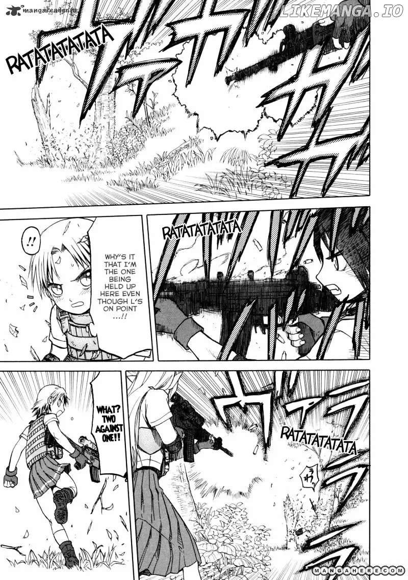 Upotte!!  Manga Chapter 17 page 13 - 